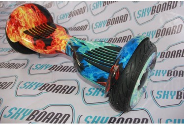 Titan - Red/Blue Fire 10.5 Inch